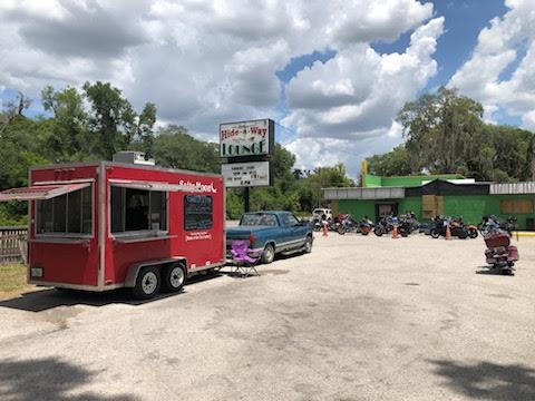 Food truck on site