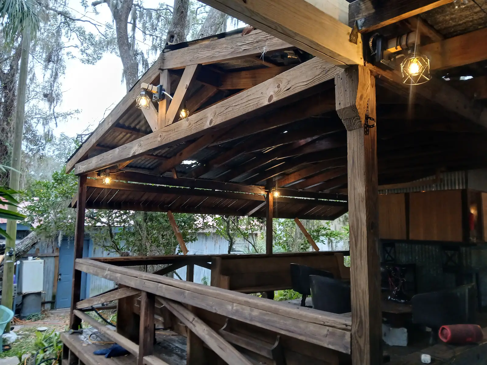 Tucked-away gazebo